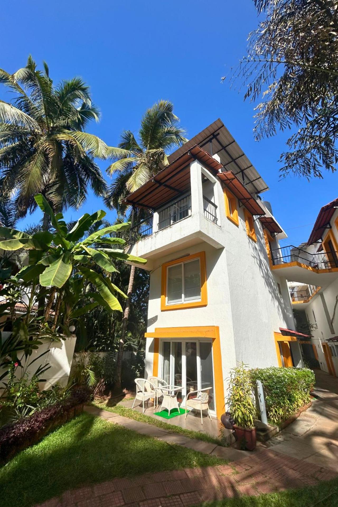 Jungle Hut-Annabelle'S Beach Apartments At Bernard Simao,Calangute,Goa Candolim Exterior photo